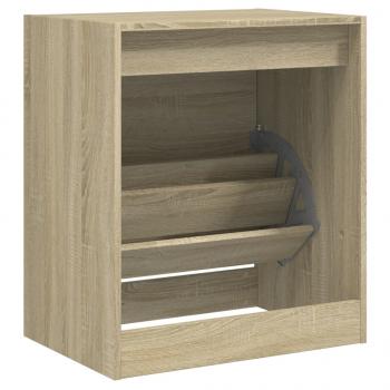 Schuhschrank Sonoma-Eiche 60x42x69 cm Holzwerkstoff