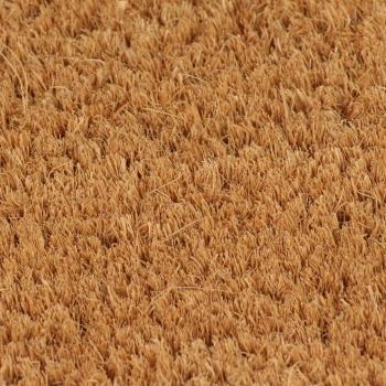 Fußmatte Natur 90x150 cm Kokosfaser Getuftet