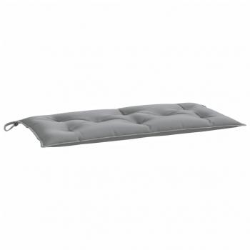 Gartenbank-Auflage Grau 110x50x7 cm Oxford-Gewebe