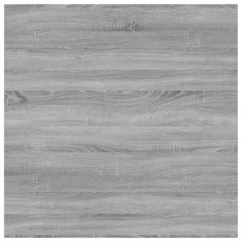 Wandregale 4 Stk. Grau Sonoma 40x50x1,5 cm Holzwerkstoff