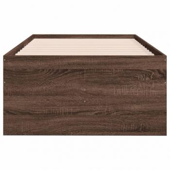 Tagesbett Schubladen Braun Eiche-Optik 90x190 cm Holzwerkstoff