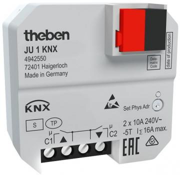 ARDEBO.de Theben JU 1 KNX 1-fach UP-Jalousie-/Schaltaktor, 10 A (4942550)