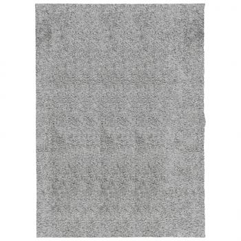 Shaggy-Teppich PAMPLONA Hochflor Modern Grau 140x200 cm