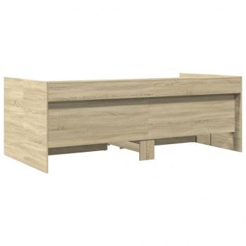 Tagesbett mit Schubladen Sonoma-Eiche 90x190 cm Holzwerkstoff