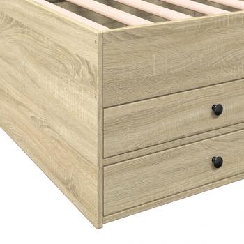 Tagesbett mit Schubladen Sonoma-Eiche 90x190 cm Holzwerkstoff