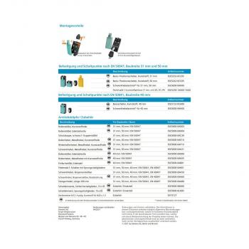 Siemens 3SX5110-0BK Positionsschalter 3SE5 Kunststoff, Service-Box, Set