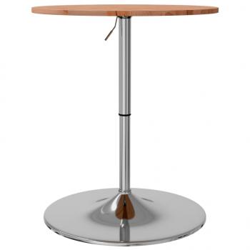 Bartisch Ø60x89,5 cm Massivholz Buche