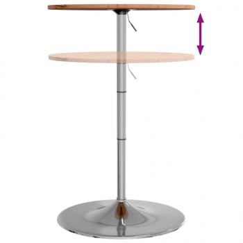 Bartisch Ø60x89,5 cm Massivholz Buche