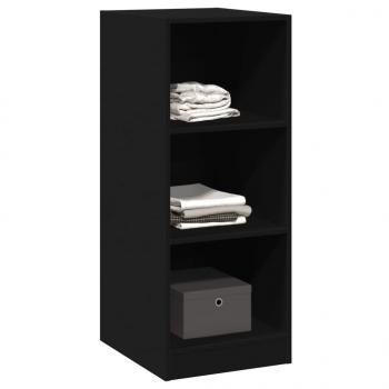 Kleiderschrank Schwarz 48x41x102 cm Holzwerkstoff