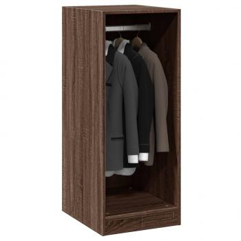 Kleiderschrank Braun Eichen-Optik 48x41x102 cm Holzwerkstoff