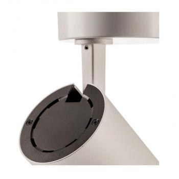 SLV NUMINOS SPOT PHASE M, Indoor, LED, Deckenaufbauleuchte, 2700K, 60°, weiß/schwarz (1004200)