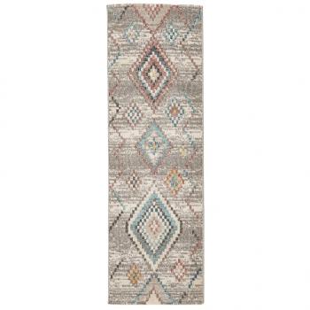 Teppich ARBIZU Indoor und Outdoor Vintage-Design 80x250 cm