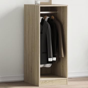 ARDEBO.de - Kleiderschrank Sonoma-Eiche 48x41x102 cm Holzwerkstoff