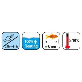 Ubbink Fischfutter Fish Mix Universal Menu 3 mm 5,4 L