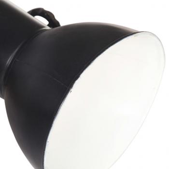 Wandlampe Industriestil Schwarz 90x25 cm E27