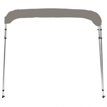 4-Bow Bimini-Top Grau 243x250x131 cm