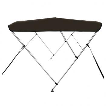 3-Bow Bimini-Top Schwarz 184x170x133 cm