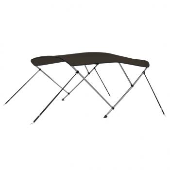 3-Bow Bimini-Top Schwarz 184x170x133 cm