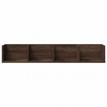 Wandschrank Braun Eichen-Optik 99x18x16,5 cm Holzwerkstoff