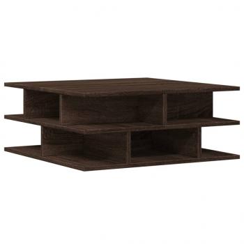 Couchtisch Braun Eichen-Optik 70x70x29 cm Holzwerkstoff