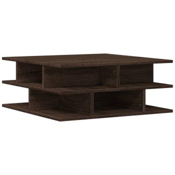 Couchtisch Braun Eichen-Optik 70x70x29 cm Holzwerkstoff