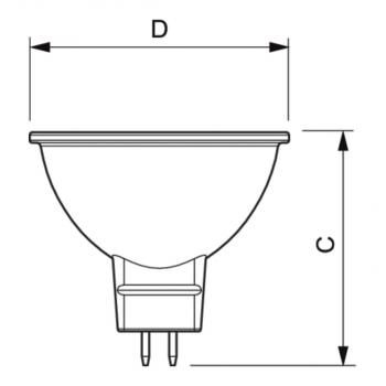 Philips MASTER LED SPOT VLE D 7.5-50W MR16 927 36D, 621lm, 2700K (30732200)