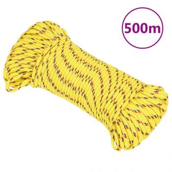 ARDEBO.de - Bootsseil Gelb 3 mm 500 m Polypropylen