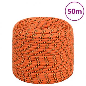 ARDEBO.de - Bootsseil Orange 10 mm 50 m Polypropylen