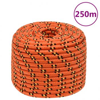 ARDEBO.de - Bootsseil Orange 14 mm 250 m Polypropylen