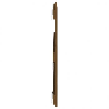 Wand-Kopfteil Honigbraun 95,5x3x60 cm Massivholz Kiefer