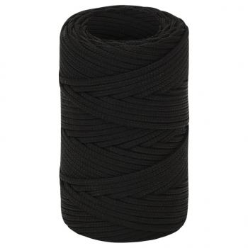 Arbeitsseil Schwarz 2 mm 250 m Polyester