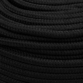 Arbeitsseil Schwarz 8 mm 100 m Polyester