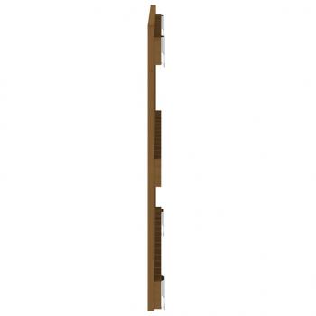 Wand-Kopfteil Honigbraun 82,5x3x60 cm Massivholz Kiefer