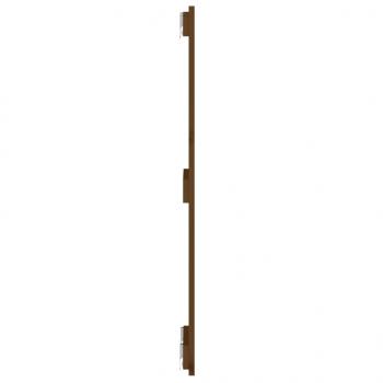 Wand-Kopfteil Honigbraun 82,5x3x90 cm Massivholz Kiefer