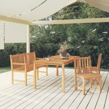 ARDEBO.de - 4-tlg. Garten-Essgruppe Massivholz Teak