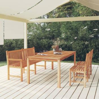 ARDEBO.de - 4-tlg. Garten-Essgruppe Massivholz Teak