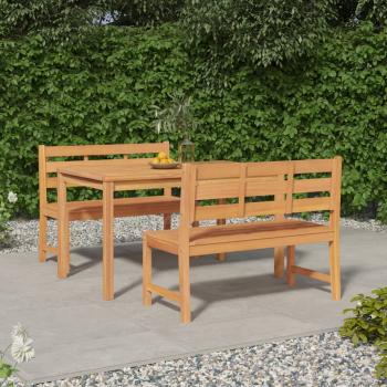 ARDEBO.de - 3-tlg. Garten-Essgruppe Massivholz Teak