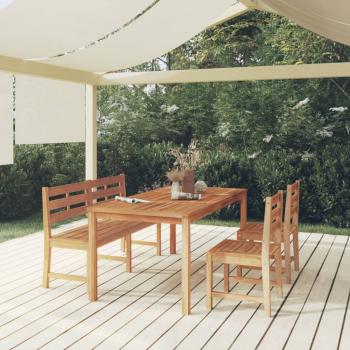 ARDEBO.de - 4-tlg. Garten-Essgruppe Massivholz Teak