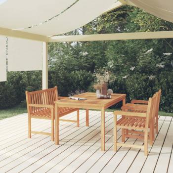 ARDEBO.de - 4-tlg. Garten-Essgruppe Massivholz Teak