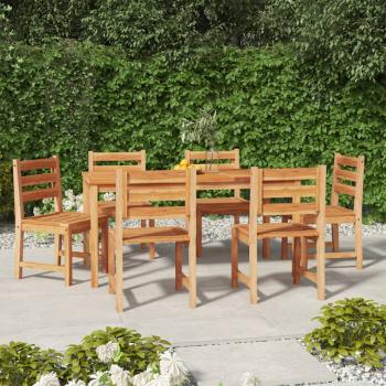 ARDEBO.de - 7-tlg. Garten-Essgruppe Massivholz Teak