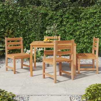 ARDEBO.de - 5-tlg. Garten-Essgruppe Massivholz Teak