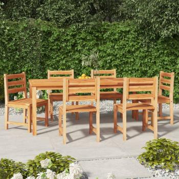 ARDEBO.de - 7-tlg. Garten-Essgruppe Massivholz Teak