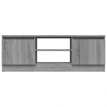 TV-Schrank mit Tür Grau Sonoma 102x30x36 cm