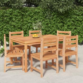 ARDEBO.de - 7-tlg. Garten-Essgruppe Massivholz Teak