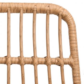 Gartenstühle 2 Stk. 48x62x84 cm PE-Rattan