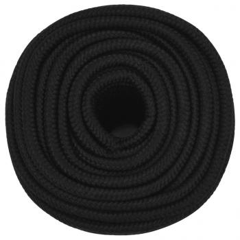 Arbeitsseil Schwarz 12 mm 100 m Polyester