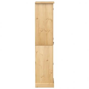 Kleiderschrank Corona 55x38x170 cm Massivholz Kiefer