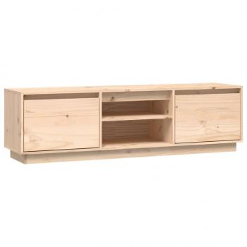 TV-Schrank 140x35x40 cm Massivholz Kiefer