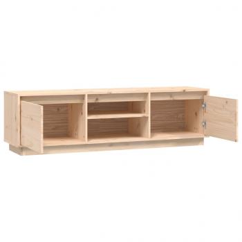 TV-Schrank 140x35x40 cm Massivholz Kiefer