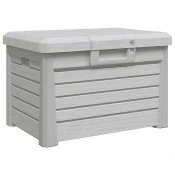 ARDEBO.de - Outdoor-Kissenbox Grau 73x50,5x46,5 cm Polypropylen